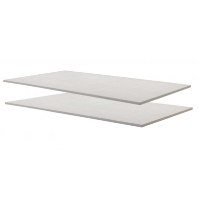 Set van 2 legplanken Spectre 72cm - wit