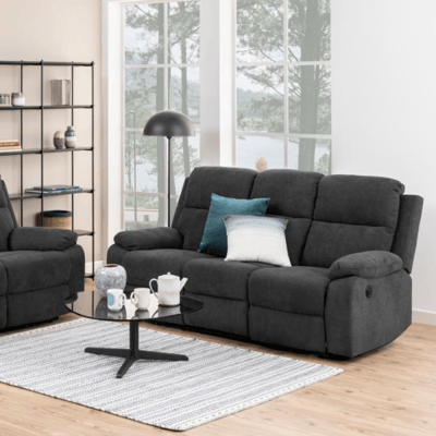 Mora 3-zits relaxfauteuil: Enjoy Grijs, Gemotoriseerd Mora 3-zits relaxfauteuil: Enjoy Grijs, Gemotoriseerd