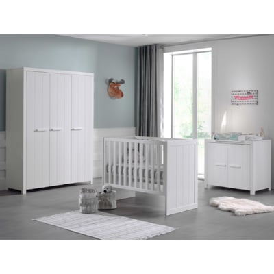 Babykamercombinatie Erik 1-wit Babykamercombinatie Erik 1-wit