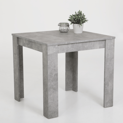 Eettafel Duanne 80x80 cm-beton