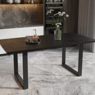 Eettafel Margot 180 x 90 cm-zwart