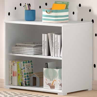 Boekenkast Sammie 68x43x62cm - met 1 legplank - wit Boekenkast Sammie 68x43x62cm - met 1 legplank - wit