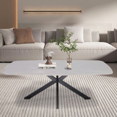 Salontafel Helios | 130 x 70 x 45 cm | Grijs