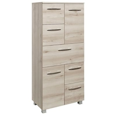 Veelzijdige opbergkast Portofino | 60 x 35 x 130 cm | Beech-design