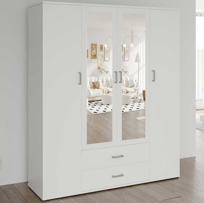 Kleerkast Marcolini | 160 x 52 x 185 cm | Wit