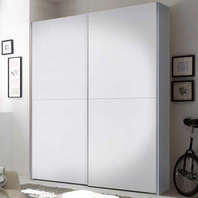 Kledingkast Tiempo 170x59x195cm met twee deuren - wit