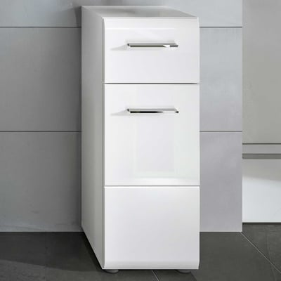 Badkamerkast Ice Xonox - Wit Hoogglans - 30x80x30 cm