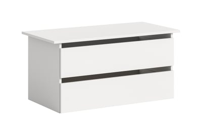 Ladenelement Oakland - 97x47x48 cm - 2 lades - wit