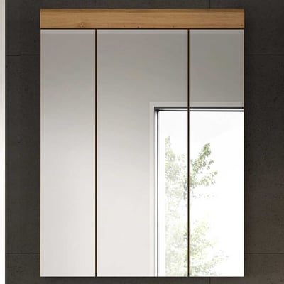 Spiegelkast Scout Xonox - Sage groen & artisan eik - 60x79x18 cm
