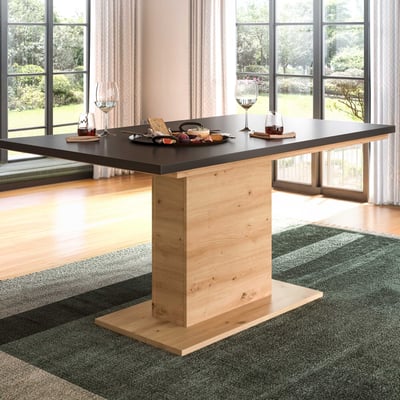 Uitschuifbare Eettafel Motion Emob - Artisan & Grijs - 150-190x76x90 cm