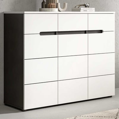 Schoenenkast Canu Xonox - wit - 120x94x37 cm