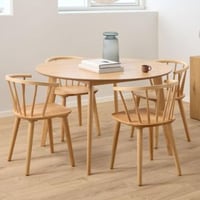 Ronde eettafel Rover - Ø120x76cm - eikenfineer