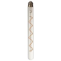 Ledlamp in doos spiraal glas geel/transparant e27