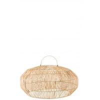 Lampkap rotan naturel medium
