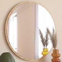 Ozze Spiegel | Ø60 cm | Naturel