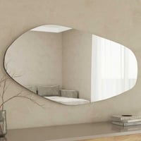 Bella Spiegel | 60 x 120 cm | Organische vorm | Zwart