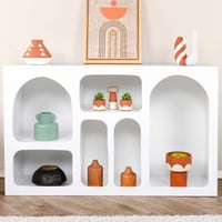 Liva 120 Console | 100% MELAMINE | Wit
