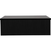 Salontafel Lenox Venture Design - MDF - 90x90 cm - Zwart