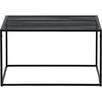 Salontafel Netz Venture Design - Staal - 80x80x45 cm - Zwart