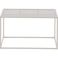 Salontafel Netz Venture Design - Staal - 80x80x45 cm - Beige