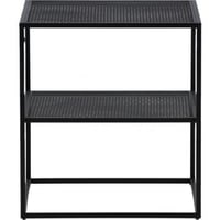 Bijzettafel Netz Venture Design - Staal - 55x55x60 cm - Zwart