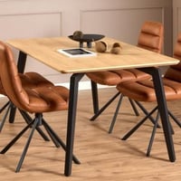 Eettafel Cadiz - 160x90x75cm - eikdecor