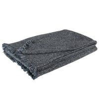 Plaid etnic katoen blauw