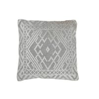 Kussen vende polyester zilver