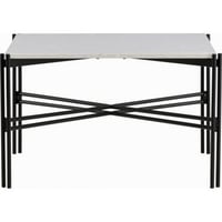 Salontafel Razzia Venture Design - Terrazzo - 75x75x48 cm - Wit/Zwart