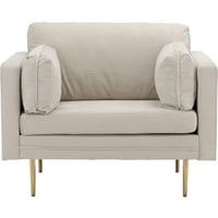 Fauteuil Boom Venture Design - Corduroy Beige - 90x88x110 cm