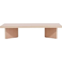 Salontafel Bassholmen Venture Design - MDF wit gelakt - 140x80x30cm