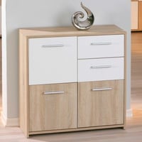 Opbergkast Nicolus 3 opbergvakken - eik