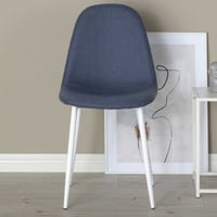 Eetkamerstoel Polar - Polyester - 53x88x46 cm - Blauw