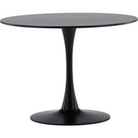 Ronde eettafel Glade Venture Design - MDF zwart - ⌀100 cm