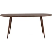 Eettafel Sanford Venture Design - Donkerbruin MDF - 180x90x75 cm