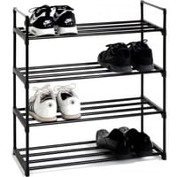 Schoenenrek | 65 x 30 x 74 cm | Zwart