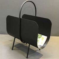 Tijdschriftenrek | 37 x 22 x 47 cm | Zwart