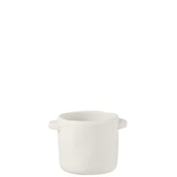 Pot gustave cement wit small