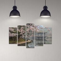 Melody Decoratief MDF schilderij (5 stuks) | 100% MDF | 110 x 60 cm