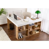 Bureau Vesper - 100% MELAMINE - Wit - 72 x 120 x 130 cm