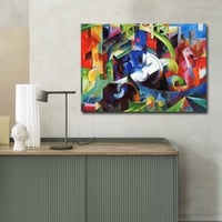 Canvart Decoratief canvas schilderij | Houten lijst | 70 x 100 cm