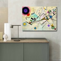 Canvart Decoratief canvas schilderij | Houten lijst | 70 x 100 cm