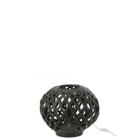Table lamp bamboo black