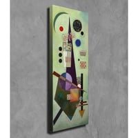 Vega Decoratief canvas schilderij | Houten lijst | 30 x 80 cm