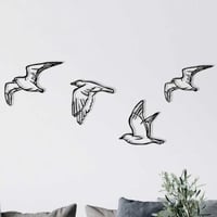 Enzo Decoratieve metalen wandaccessoire | 100% METAAL | 100 x 24 cm