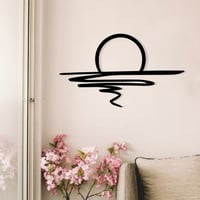 Enzo Decoratieve metalen wandaccessoire | 100% METAAL | 70 x 41 cm