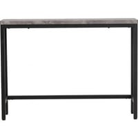 Bijzettafel Rise Venture Design - Papierlaminaat - 110x30x80 cm - Zwart betonlook