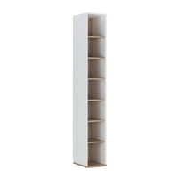 Rek Birger 6 legplanken - wit