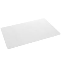 Placemat rechthoek pvc wit
