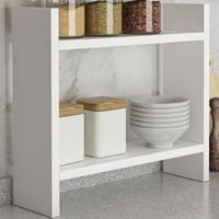 Keukenrek Denver - 100% MELAMINE - Wit - 34 x 10 x 30 cm